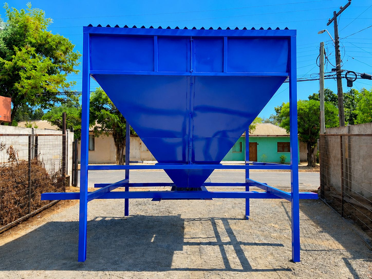 Pozo de recepción de fruta